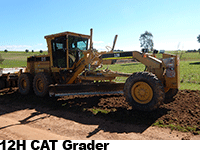 Cowra Earthworks 12H CAT Grader